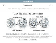 Tablet Screenshot of earring.com